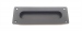 Ручка врезная 180х60мм  нерж. сталь, черный мат QD-002