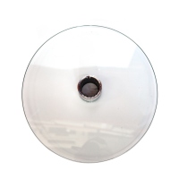 Секция круглая стеклянная на трубу Хром (d=400*54) РТJ 016-41 
