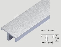 Алюминиевый профиль  F-O15  L=2.44м                            (на 16мм ДСП)