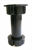 Ножка "Евро" L=120 черная (рег 120-140)