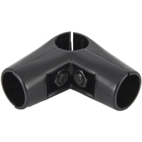 UNO-004 Соединение 3-х труб D=25 угловое (FW2039+2*FW2038) черный