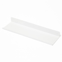 Полка 100х40х400мм БЕЛЫЙ нерж.сталь