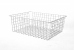 Корзина проволочная без рамы 535х410х185мм  Серая