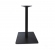 Подстолье E44 (60х60,L=720,основание 450х450мм) черный металл 
